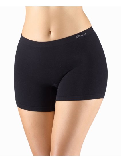Výhodné balení 5 kusů - Dámské vyšší bambusové boxerky 03018P (Barva/Velikost <img KodProduktu="03018P">tm. šedá / XL/XXL)