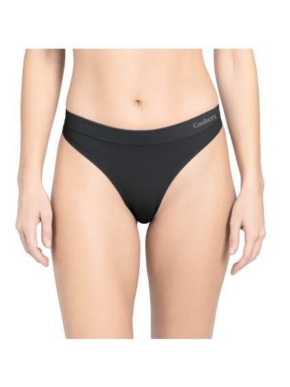 Dámská bambusová tanga GBTW-3104 (Barva/Velikost <img KodProduktu="GBTW-3104">černá / XXL/3XL)