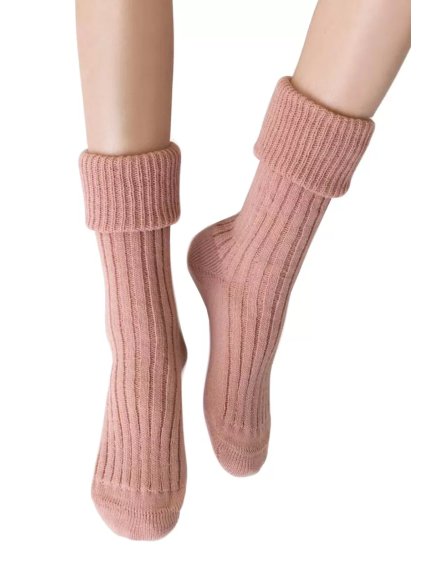 Dámské froté ponožky STEVEN 067/077 – Teplé a stylové (Barva/Velikost <img KodProduktu="18067077H">růžová (pink) / 38/40)