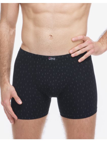 Boxerky s delší nohavičkou 74181P (Barva/Velikost <img KodProduktu="74181P">lékořice, akvamarín / XL/XXL)