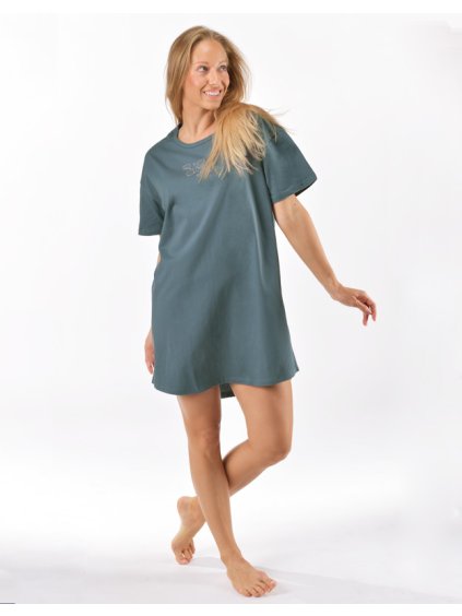 Výhodné balení 5 kusů - Maxitriko dámské krátký rukáv 19166P (Barva/Velikost <img KodProduktu="19166P">tm. šedá, jogurtová / XL)