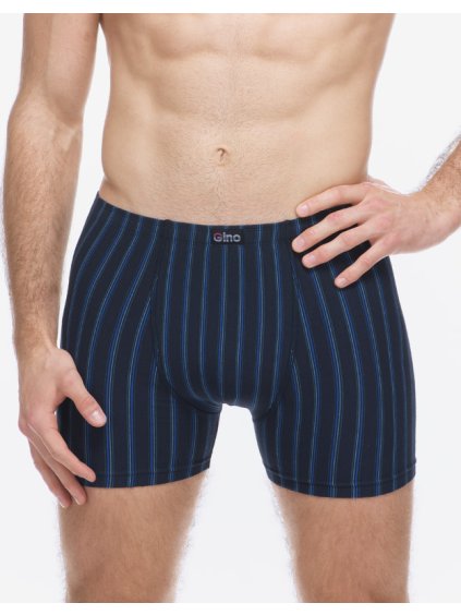 Výhodné balení 5 kusů - Boxerky delší nohavička 74178P (Barva/Velikost <img KodProduktu="74178P">lékořice, sv. modrá / XXL/3XL)