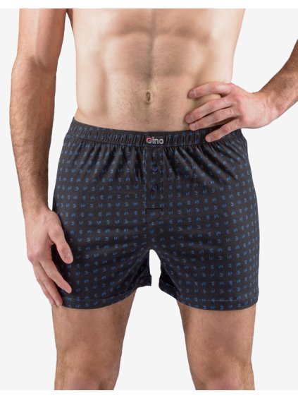 Výhodné balení 5 kusů - Trenky volné nadměrné 75208P (Barva/Velikost <img KodProduktu="75208P">černá, atlantic / 3XL/4XL)