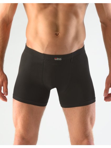 Boxerky delší nohavička 74086P (Barva/Velikost černá / XXL/3XL)