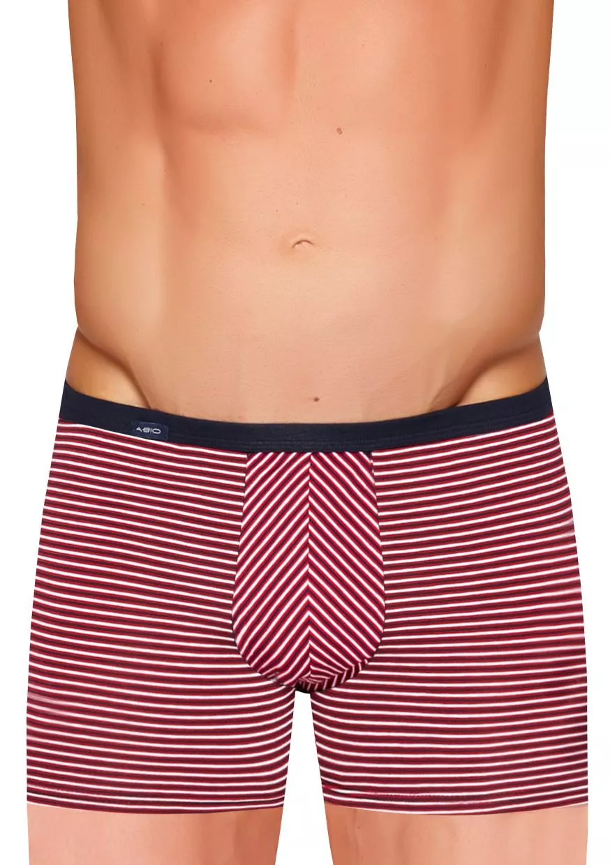 Pánské boxerky s delší nohavičkou Body push-up 206Z Fabio Barva/Velikost: bordo (vínová) / M/L