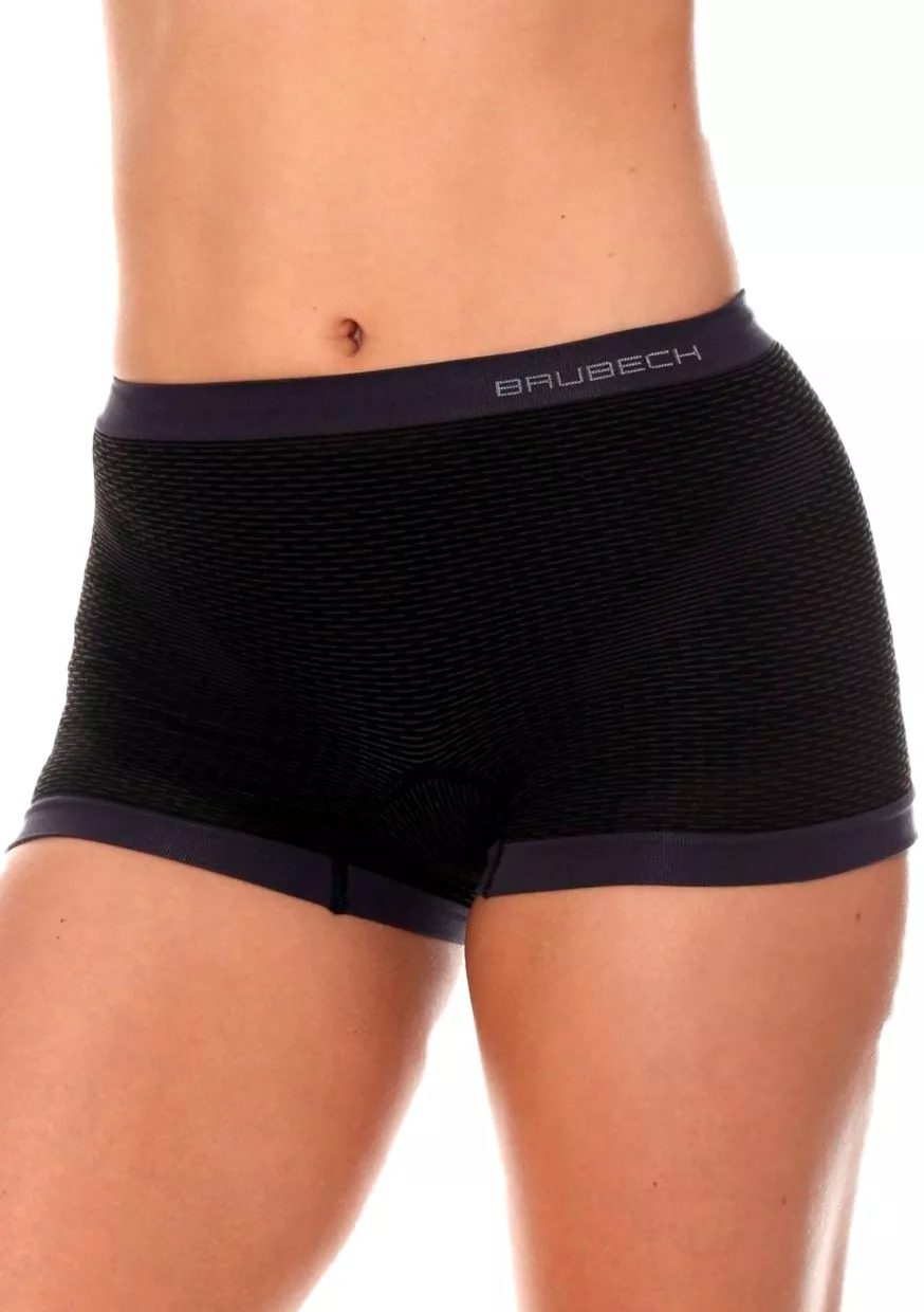 Dámské boxerky BX11150 BRUBECK Barva/Velikost: černá / L/XL