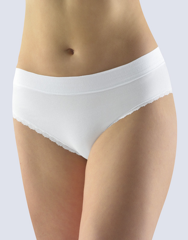 Gina Výhodné balení 5 kusů - Kalhotky klasické 10236P Barva/Velikost: bílá / XL/XXL