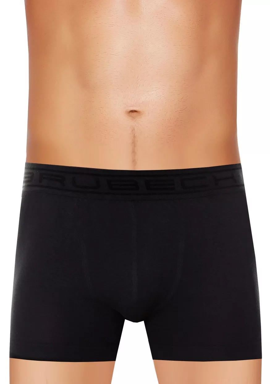 Pánské boxerky Seamless BX00501A BRUBECK Barva/Velikost: šedá tmavá / XS/S