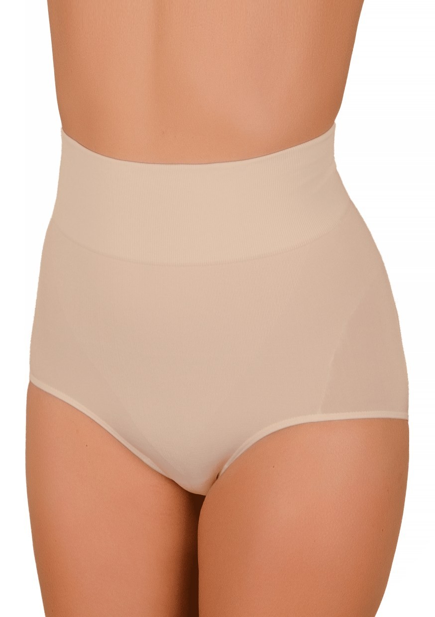 Dámské stahující bezešvé kalhotky vzor 06-47 Hanna Style Barva/Velikost: tělová / XL/XXL