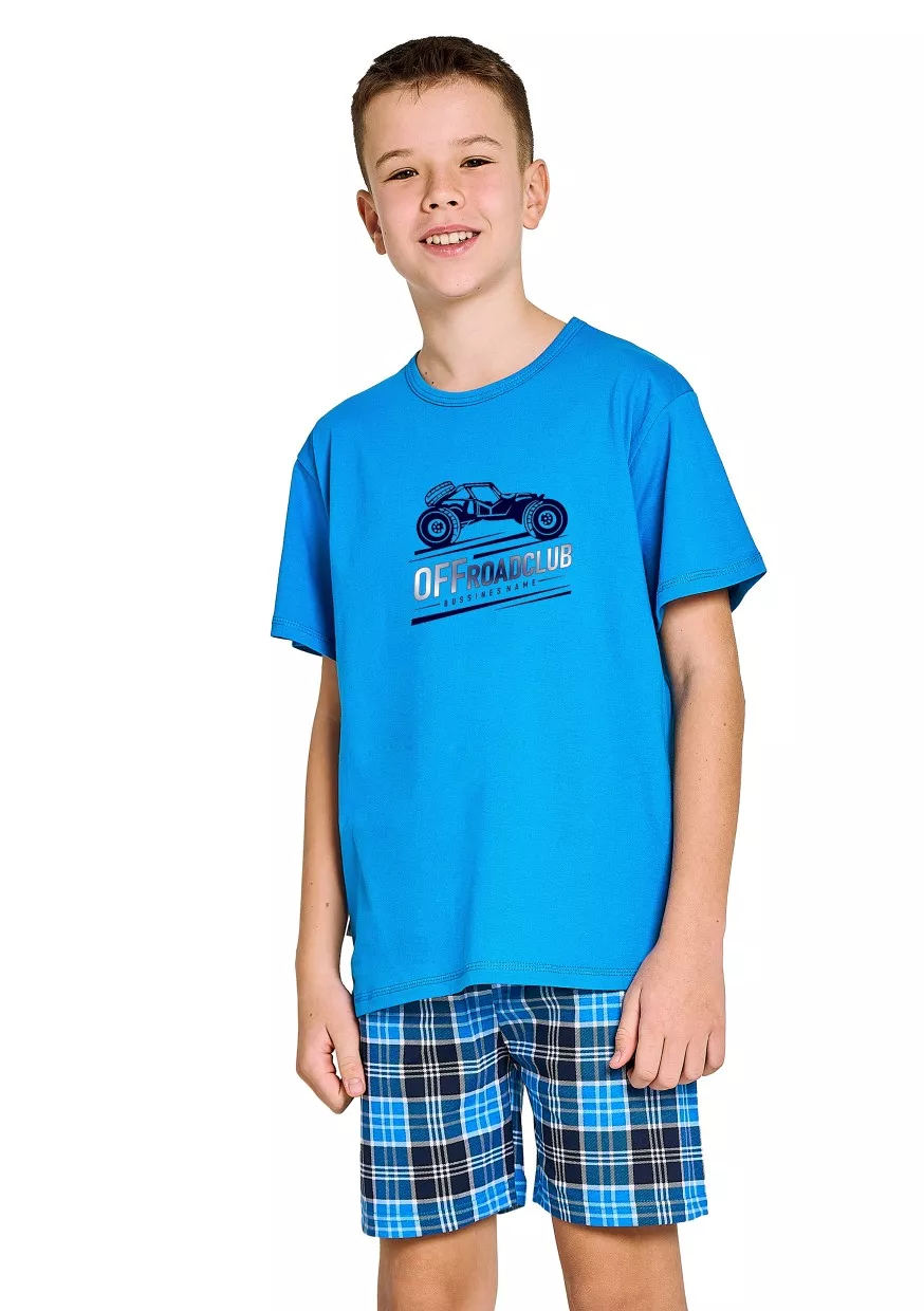 Chlapecké pyžamo Owen 3196/42 TARO Barva/Velikost: modrá / 146