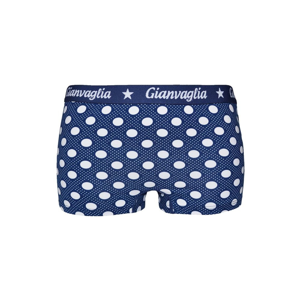 Gianvaglia Dámské boxerky s puntíky Barva/Velikost: lékořice / L/XL