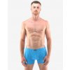 Boxerky s kratší nohavičkou 73114P (Barva/Velikost <img KodProduktu="73114P">azurová, bílá / XL/XXL)