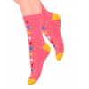 Dívčí klasické ponožky se vzorem puntíků 014/127 Steven