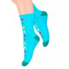 Dívčí klasické ponožky se vzorem puntíků 014/129 Steven