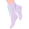 Dámské zdravotní ponožky žebrované STEVEN (Barva/Velikost <img KodProduktu="18018dH">lila (fialová) / 35/38)