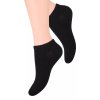 Dámské nízké ponožky jednobarevné s elastiským pruhem STEVEN