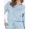 Dámské pyžamo Marta 1646 LEVEZA – Styl & Pohodlí (Barva/Velikost <img KodProduktu="411646H">modrá / XXL)