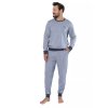 Pánské pyžamo Bazyli 1693/52 – Styl a pohodlí (Barva/Velikost <img KodProduktu="40169352H">jeans / XXL)