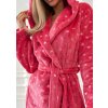 Dámský župan Amira Long raspebrry L&L – Styl & Komfort (Barva/Velikost <img KodProduktu="13255152H">malina (Raspberry) / L/XL)