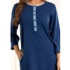 Dámská noční košile REGINA 165/52 – Pohodlí a elegance (Barva/Velikost <img KodProduktu="3816552H">granát (modrá) / 3XL)
