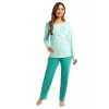 Stylové dámské pyžamo 705/53 REGINA – Pohodlí a elegance (Barva/Velikost <img KodProduktu="3870553H">zelená světlá / 4XL)