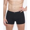 Boxerky kratší nohavička 73137P (Barva/Velikost <img KodProduktu="73137P">černá, tm. šedá / XL/XXL)