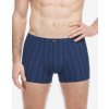Boxerky s kratší nohavičkou 73138P (Barva/Velikost <img KodProduktu="73138P">lékořice, sv. modrá / XL/XXL)