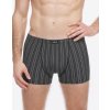 Boxerky s kratší nohavičkou 73138P (Barva/Velikost <img KodProduktu="73138P">černá, tm. šedá / XL/XXL)