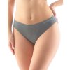 Bambusové kalhotky klasické s úzkým bokem 00037P (Barva/Velikost šedá, bílá / S/M)