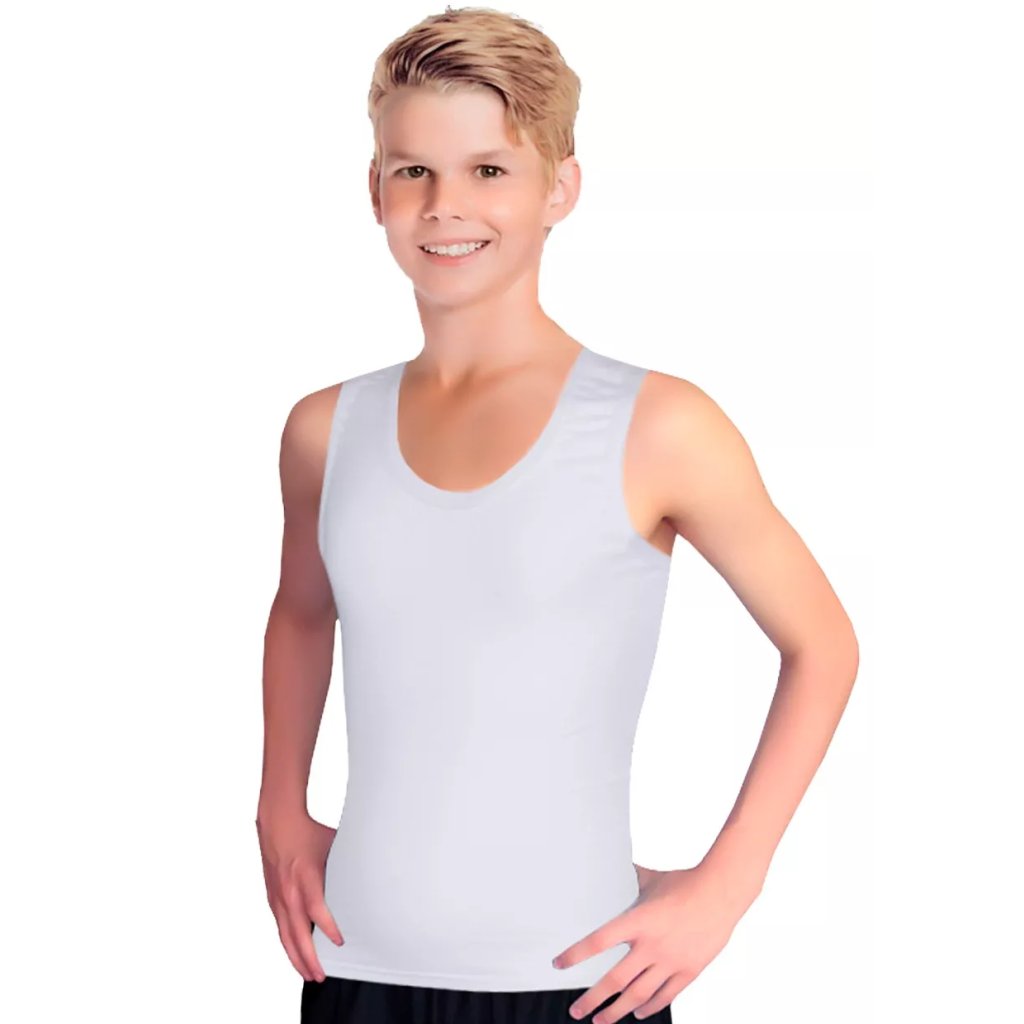 Chlapčenské tielko vzor U100 Risveglia (Farba / Veľkosť <img KodProduktu="27100uH"> biela / 140)