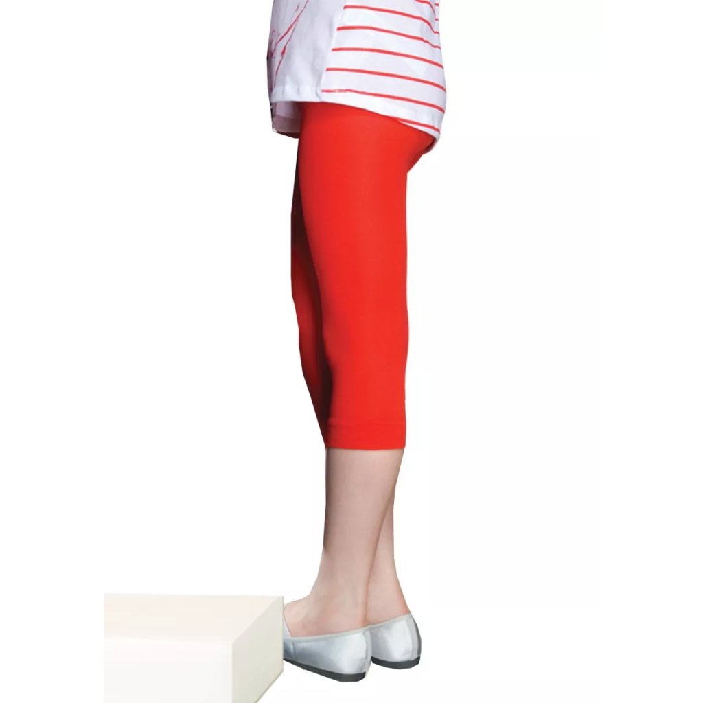 Dievčenské legíny Short 749 leggings Gabriella (Farba / Veľkosť <img KodProduktu="310749H"> biela / 110/122)