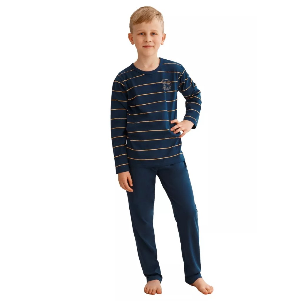 Chlapčenské pyžamo Harry s obrázkom Taro (Farba / Veľkosť <img KodProduktu="04262111H"> granát (modrá) / 92)