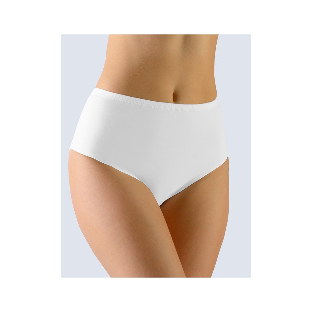 Nohavičky klasické vo väčších veľkostiach (Farba / Veľkosť <img KodProduktu="11070P"> biela / XXL/3XL)