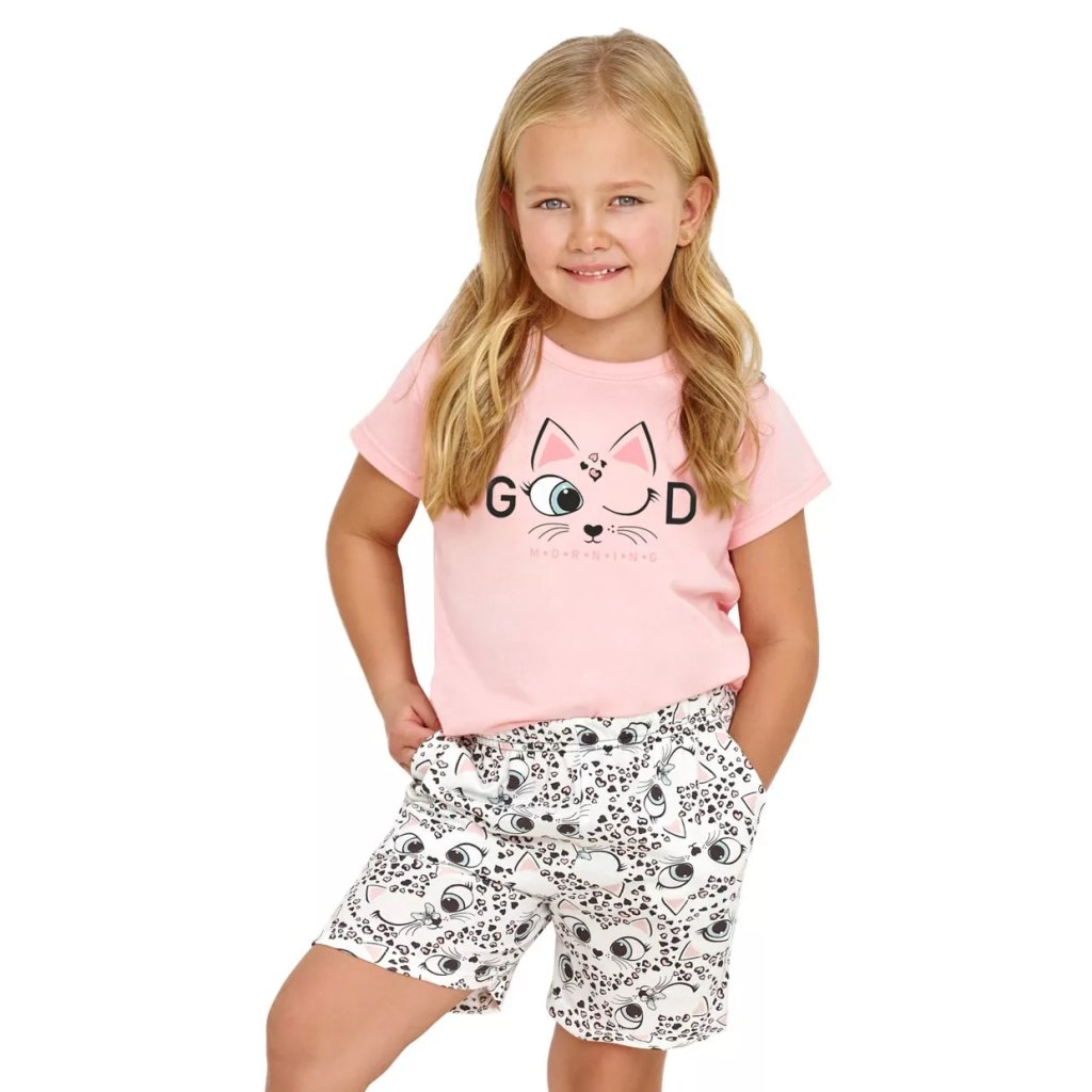 Dievčenské pyžamo s obrázkom Lexi 2901/2902/31 Taro (Farba / Veľkosť <img KodProduktu="04290131H"> ružová svetlá / 86)