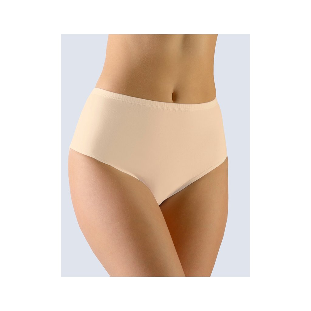 Nohavičky klasické vo väčších veľkostiach 11085P (Farba / Veľkosť <img KodProduktu="11085P"> telová / 3XL/4XL)