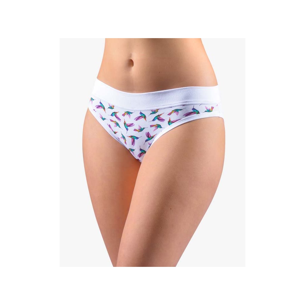 Nohavičky bokové so širokým bokom Disco 17 16171P (Farba / Veľkosť <img KodProduktu="16171P"> dunaj, fialová / L/XL)