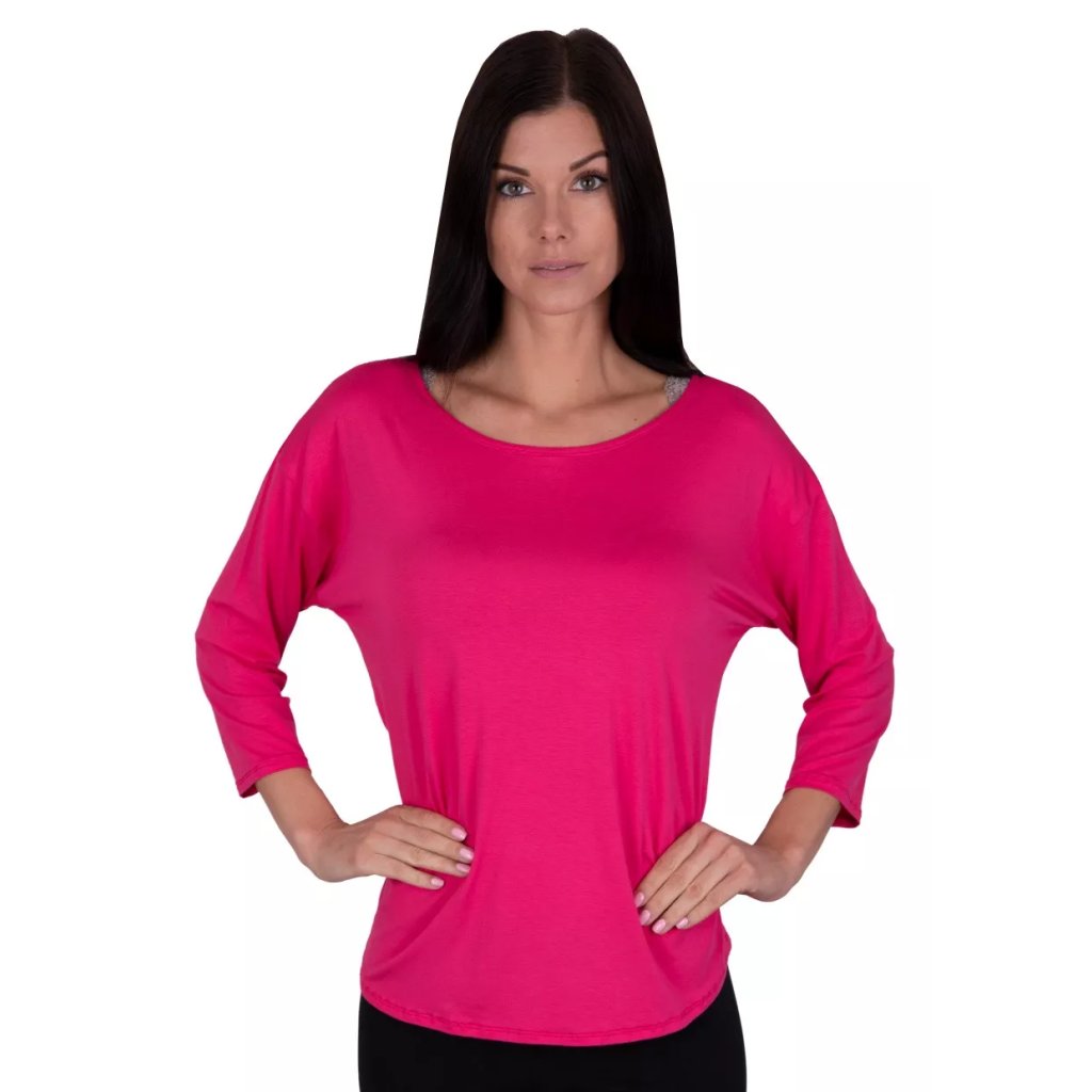 Dámska blúzka Stella H2 HTX01549 Babell (Farba / Veľkosť <img KodProduktu="350015htx49H"> malina (malina) / XL/XXL)