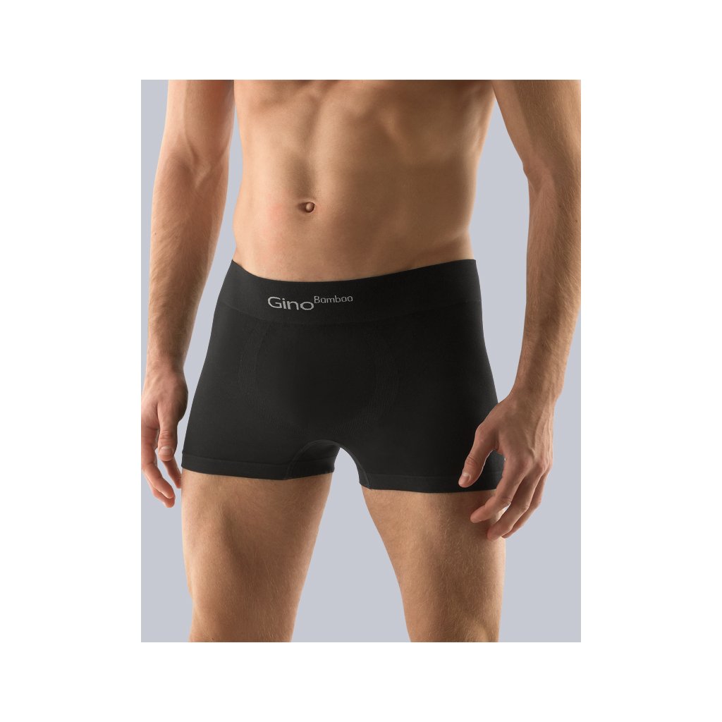 Výhodné balenie 5 kusov - Pánske trenky bezšvové 53004P (Farba / Veľkosť <img KodProduktu="53004P"> čierna / XL/XXL)