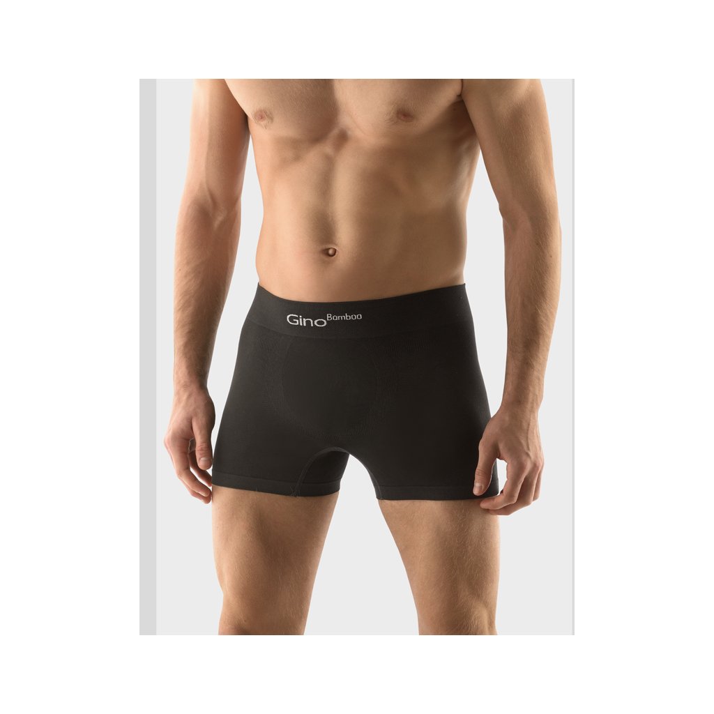 Výhodné balenie 5 kusov - Pánske trenky bezšvové 54004P (Farba / Veľkosť <img KodProduktu="54004P"> tm. šedá / XL/XXL)