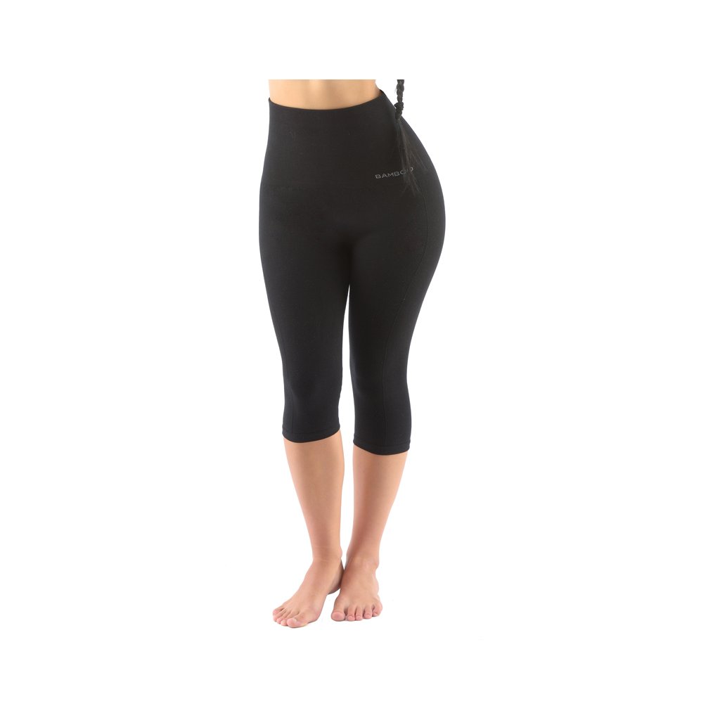 Výhodné balenie 5 kusov - Capri s vysokým pásom športové (Farba / Veľkosť <img KodProduktu="95038P"> sladovky, tomato / L/XL)