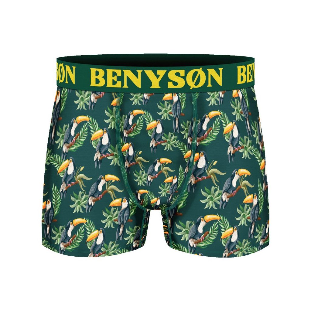 Pánske boxerky Zvieratká a Ovocie Benyson 7121 (Farba / Veľkosť <img KodProduktu="7121-Holland">  modrá ananás / S/M)