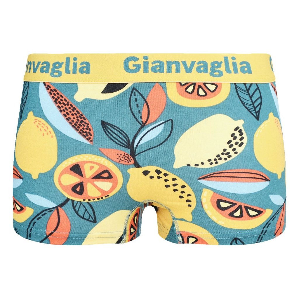 Dámske boxerky Dobroty 8805 Gianvaglia (Farba / Veľkosť <img KodProduktu="8805-Holland"> ananás azúrová / S/M)