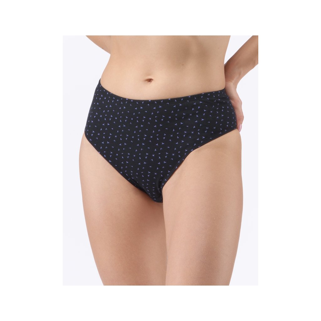 Nohavičky klasické vo väčších veľkostiach (Farba / Veľkosť <img KodProduktu="11093P"> banánová, černá / L/XL)