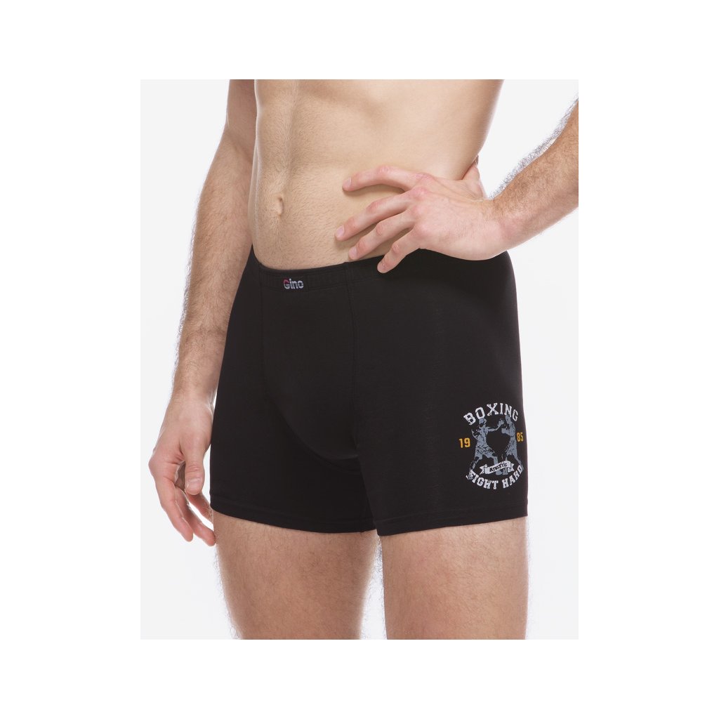 Výhodné balenie 5 kusov - Boxerky s dlhšou nohavičkou. (Farba / Veľkosť <img KodProduktu="74177P"> čierna, biela / M/L)