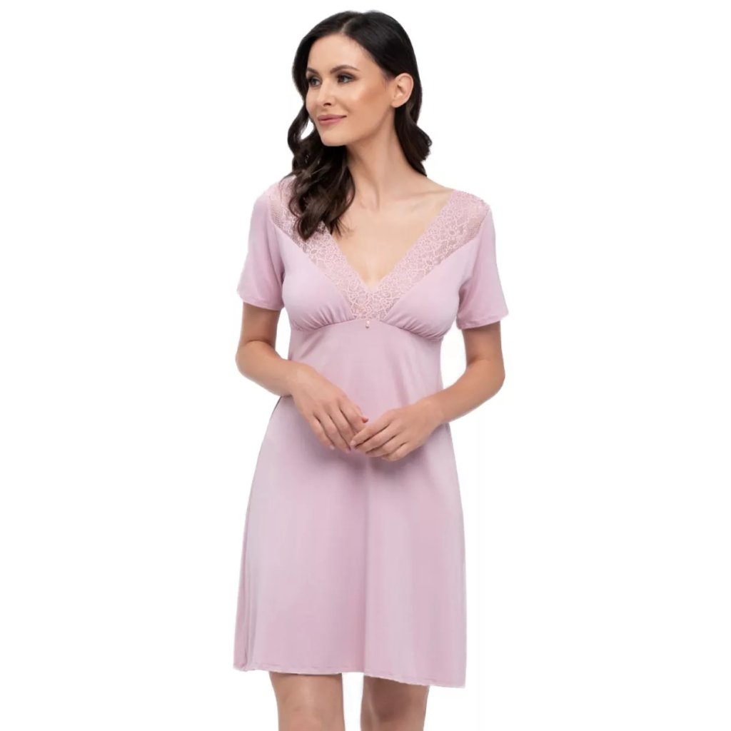 Dámska nočná košeľa Simone Babella (Farba / Veľkosť <img KodProduktu="35236044H"> ružová (pink) / 4XL)
