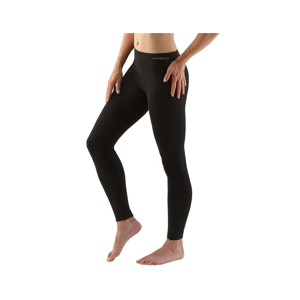 Výhodné balenie 5 kusov - Bambusové legíny dlhé 95031P (Farba / Veľkosť <img KodProduktu="95031P"> sivá, biela / L/XL)
