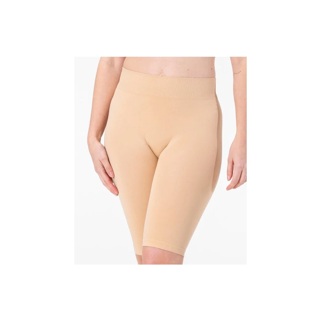 Výhodné balenie 5 kusov - Dámske bezšvové dlhé boxerky Gaubert GBTW-3002 (Farba / Veľkosť <img KodProduktu="GBTW-3002"> telová / L/XL)