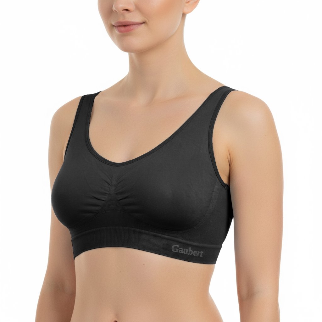 Dámska podprsenka bambusová bezšvová GBTW-3106 (Farba / Veľkosť <img KodProduktu="GBTW-3106"> telová / XXL/3XL)