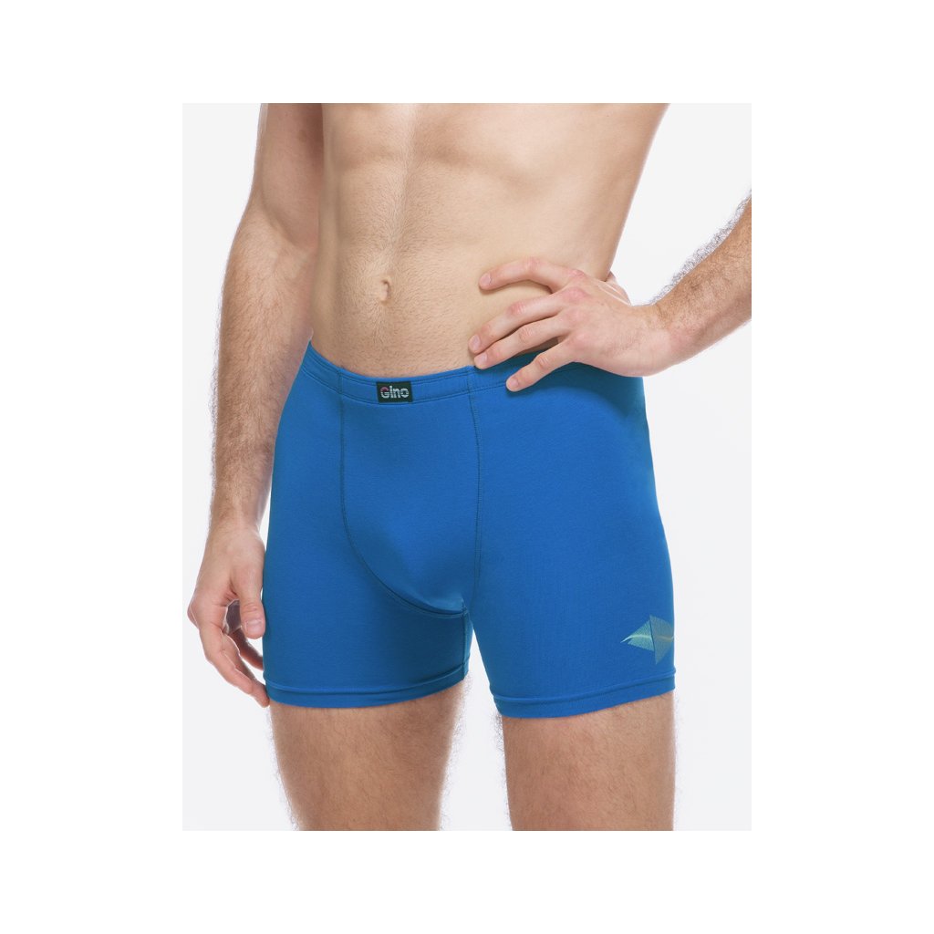 Výhodné balenie 5 kusov - Boxerky dlhšia nohavička (Farba / Veľkosť <img KodProduktu="74184P"> petrolejová, šedá / XXL/3XL)