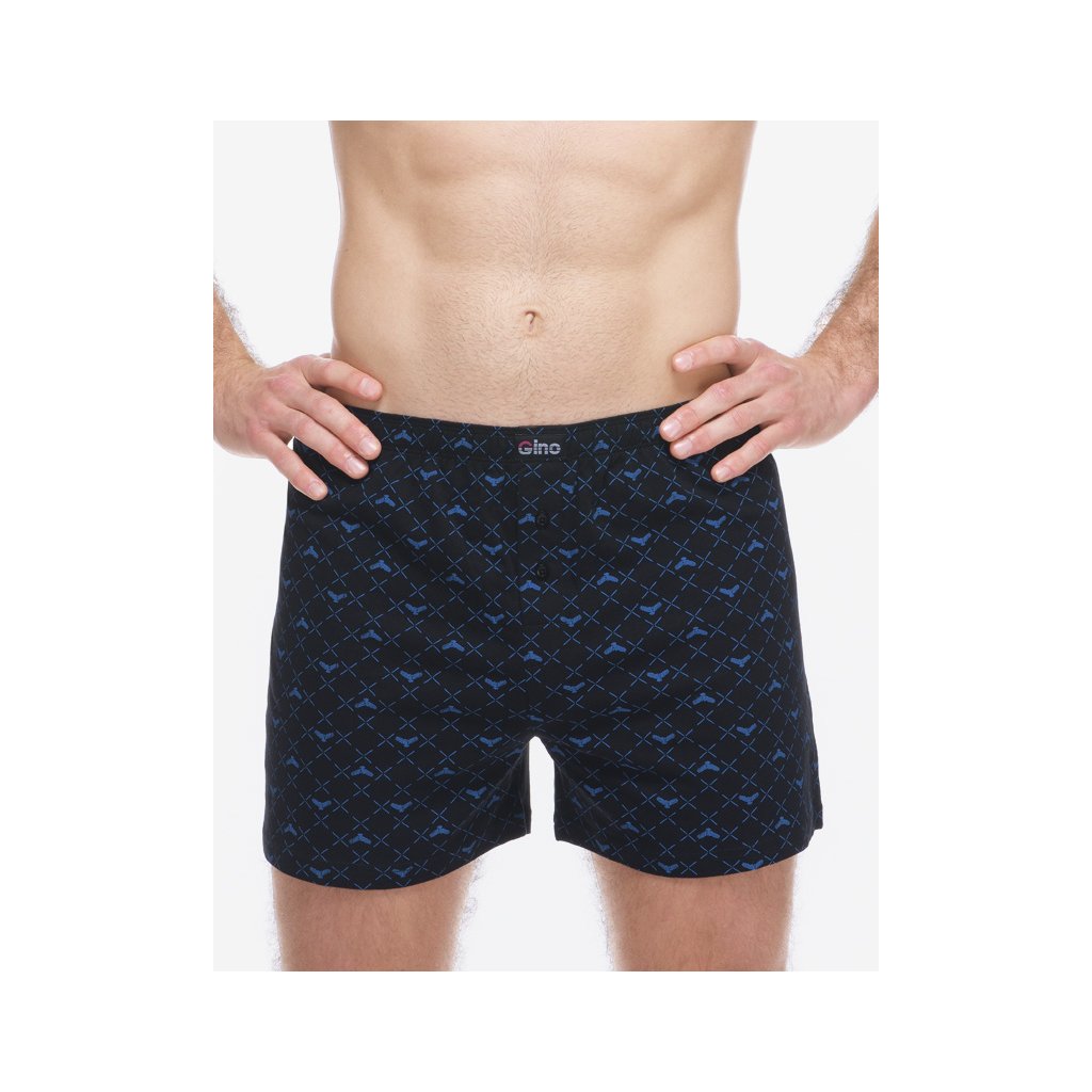 Výhodné balenie 5 kusov - Voľné trenírky (Farba / Veľkosť <img KodProduktu="75214P"> šedá, tm. šedá / XL/XXL)